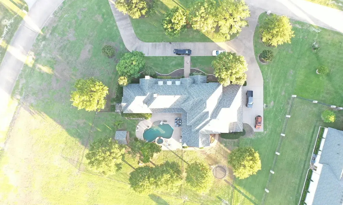 New shingle roof installation on a home in Ivins